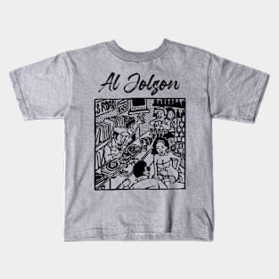 al jonson ll vinyl store Kids T-Shirt